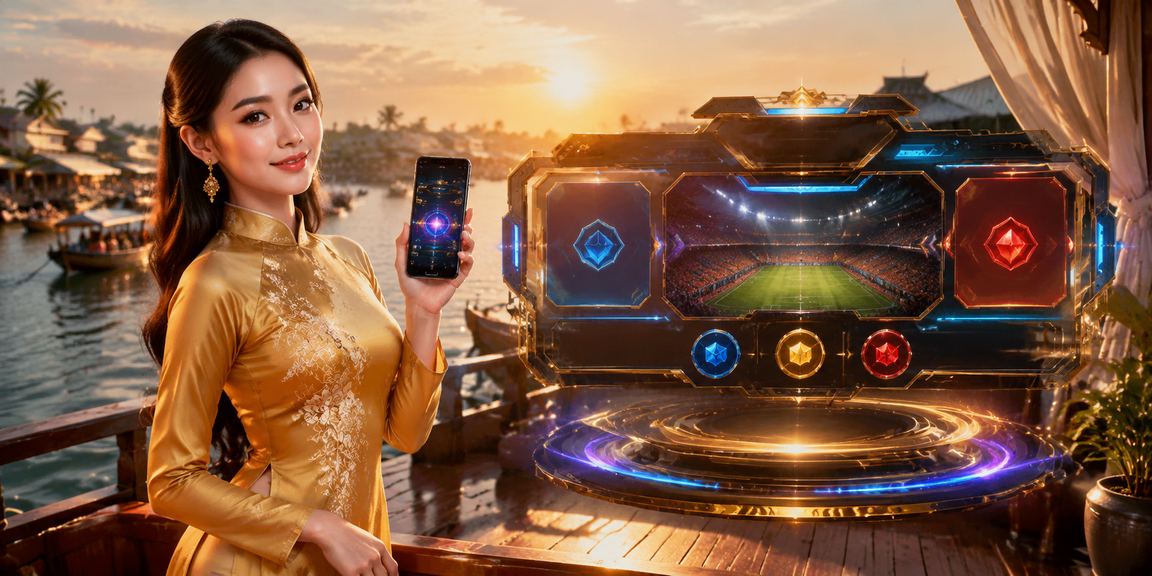Người chơi esports tại Cần Thơ trong trang phục áo dài theo dõi giải đấu LMHT trực tuyến