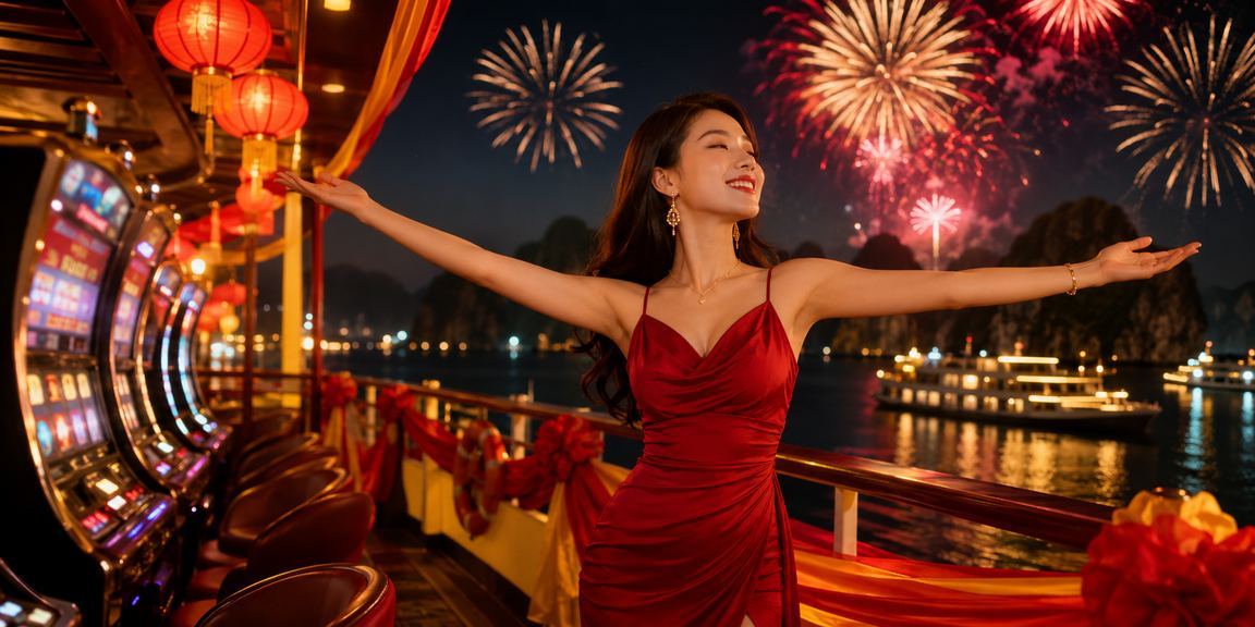 Không khí lễ hội tại Vịnh Hạ Long với người dùng trải nghiệm game và cá cược trực tuyến trên di động
