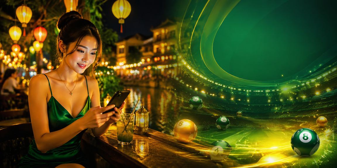 Giao diện xổ số và lottery tại Hội An trong không khí lễ hội