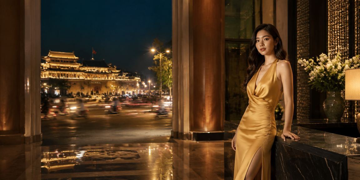 Không gian neon lung linh tại Huế với bảng hiệu chương trình VIP và thưởng lớn cho thành viên