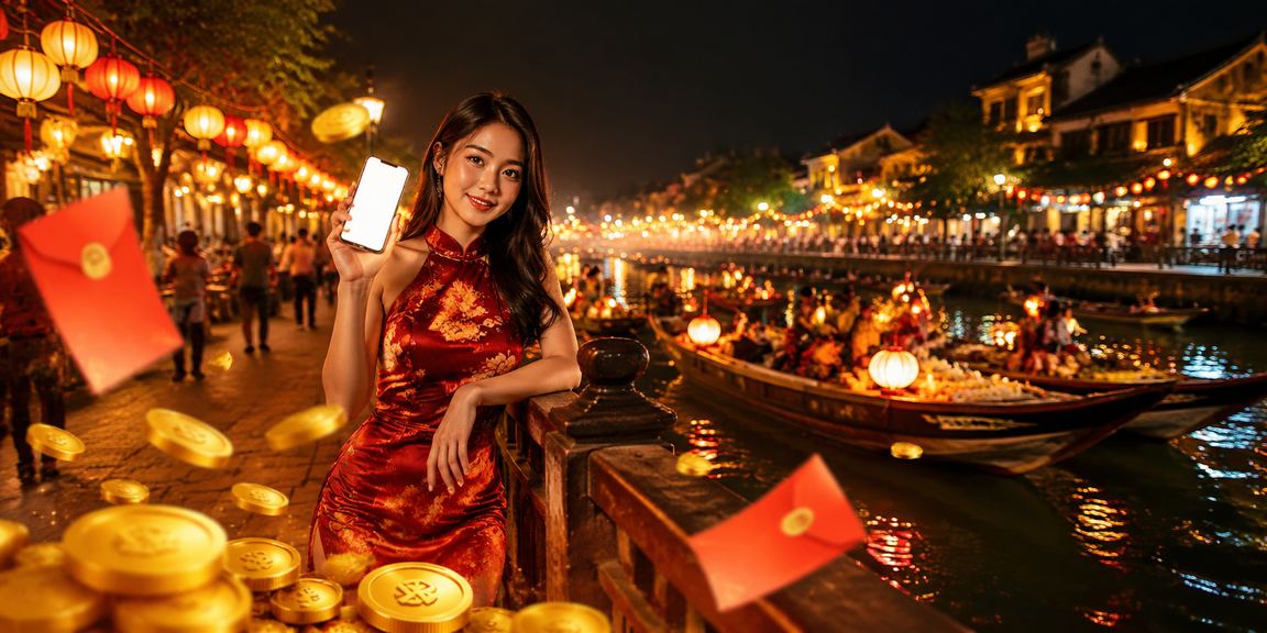 Lễ hội bì đỏ may mắn tại chợ đêm Nha Trang – không khí thưởng thức cao cấp và an toàn